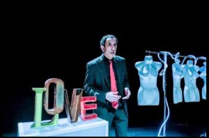 El arte de las putas. Teatro del Temple. Interprete: José Luis Estebán